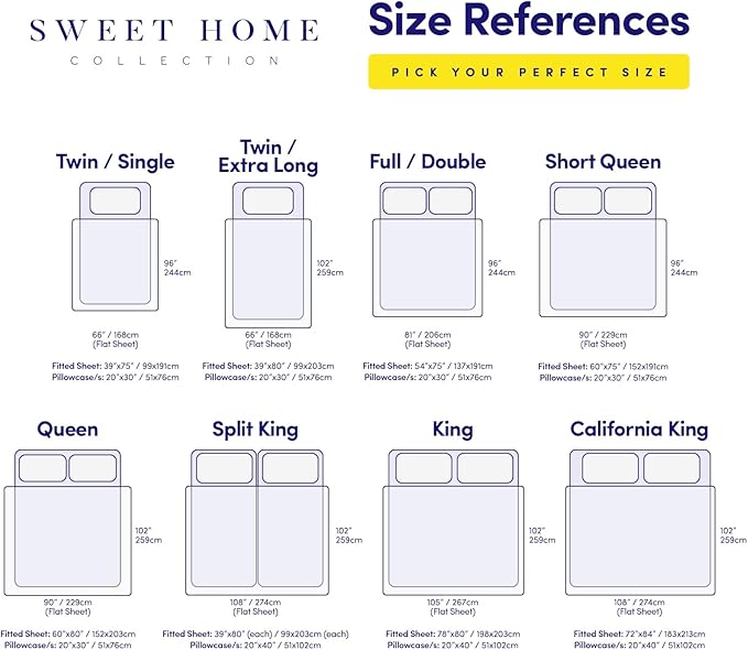 RV Short Queen Sheet Set with Built-In Sheet Straps - Image 7