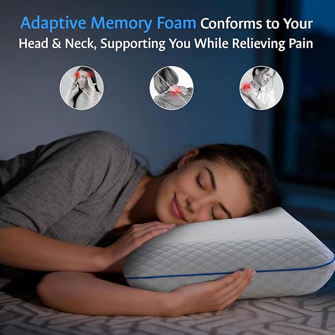 Cooling Gel Memory Foam Pillows - Image 5