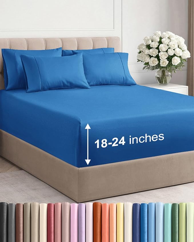 Extra Deep King Sheet Set by CGKUnlimited