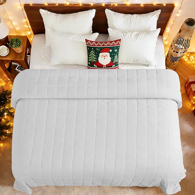 King Size Weighted Blanket for Adults Cooling Heavy Blanket for Sleeping - Image 8