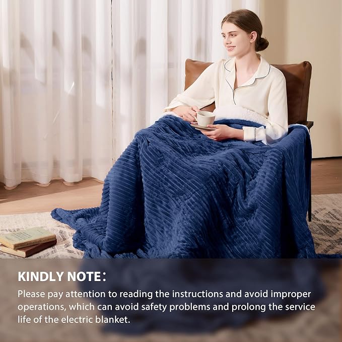Homemate Electric Heated Blanket King Size - Image 6