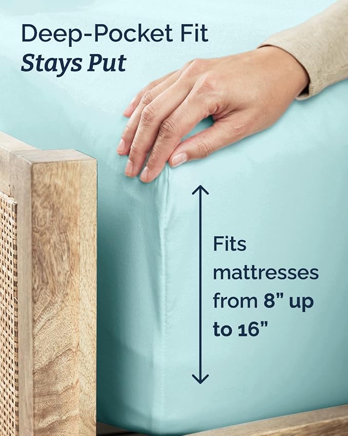 Twin 4 Piece Sheet Set - Image 4