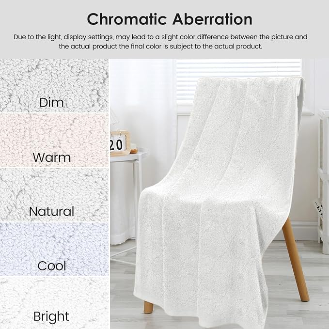 JML Microfiber Bath Towels Set of 2, 30 in x 60 in, Ultra Soft, Super Absorbent - Image 9