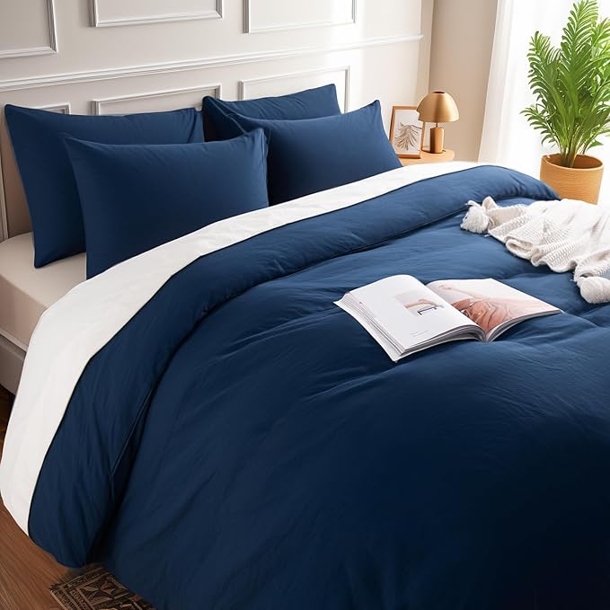 NEXHOME PRO Full Duvet Cover Set, 100% Certified Organic Cotton - Image 4