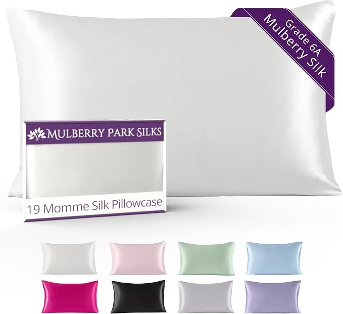Mulberry Park 100% Silk Pillowcase by MulberryParkSilks