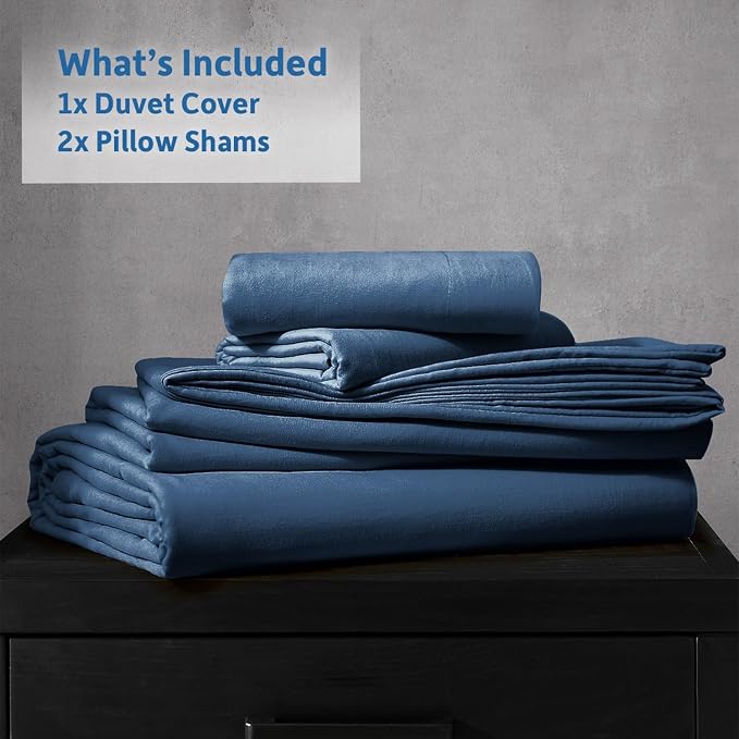 Nestl Navy Blue Duvet Cover Full Size - Image 9