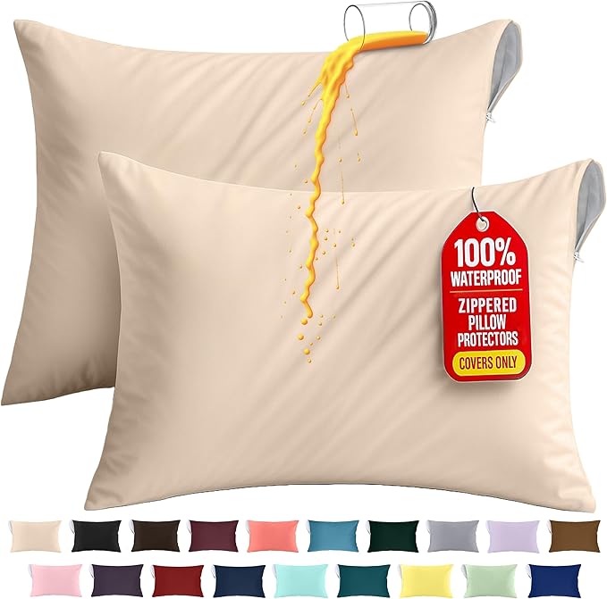 Utopia Bedding Premium 100% Waterproof Pillow Protectors by UTOPIABEDDING