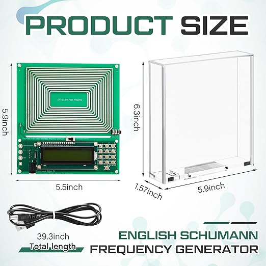 Relaxweex Adjustable Frequency Generator 0.1hz-200khz Schumann Sine Wave - Image 2