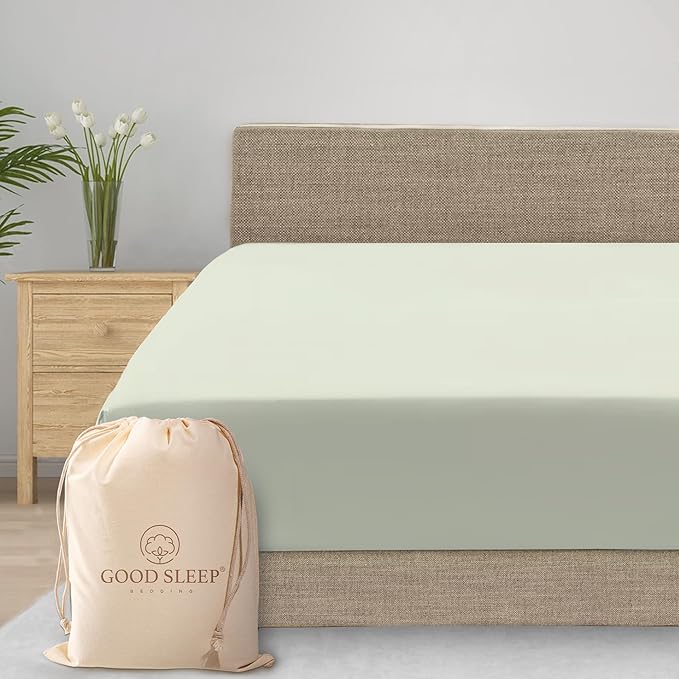 Good Sleep Bedding Queen Fitted Sheet Only Deep Pocket 16 Inch by GoodSleepBedding