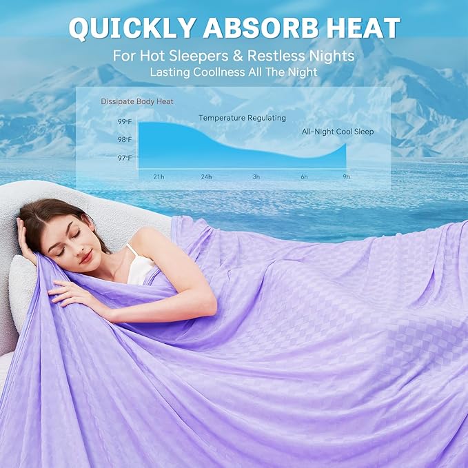 AmyHomie Cooling Summer Blanket - Image 2