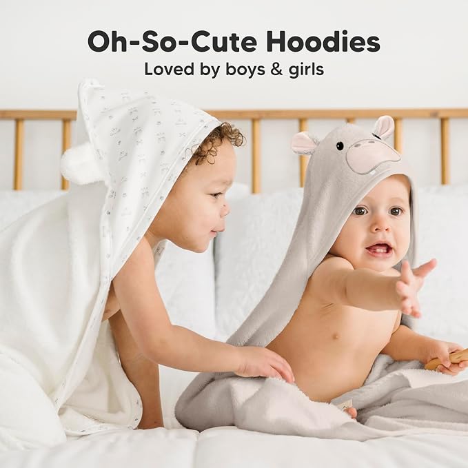 KeaBabies Hooded Baby Towel for Newborn - Image 7