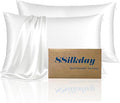 Mulberry Silk Pillow Cases 2 Pack Standard Size by Unknown