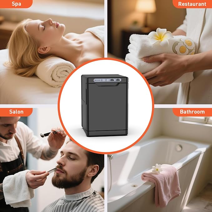 Hot Towel Warmer for Spa, 2-in-1 Thermostatic Towel Heater, 5L Mini Towel Warmer - Image 8
