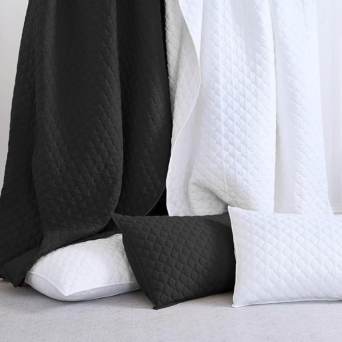 HORIMOTE HOME Quilt Set Twin Size, Soft Coverlet Set Lightweight Microfiber - Image 6