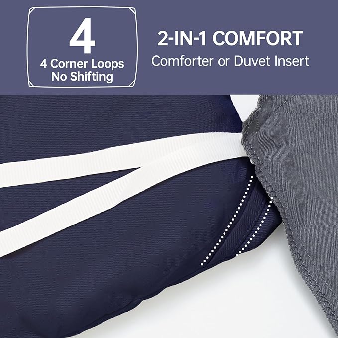 MUXHOMO Queen Comforter Set, All Season Ultra Soft Down Alternative Bedding - Image 6