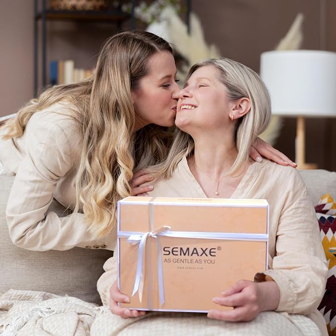 SEMAXE Grey Bath Towel, 100% Cotton Bath Towel - Image 5