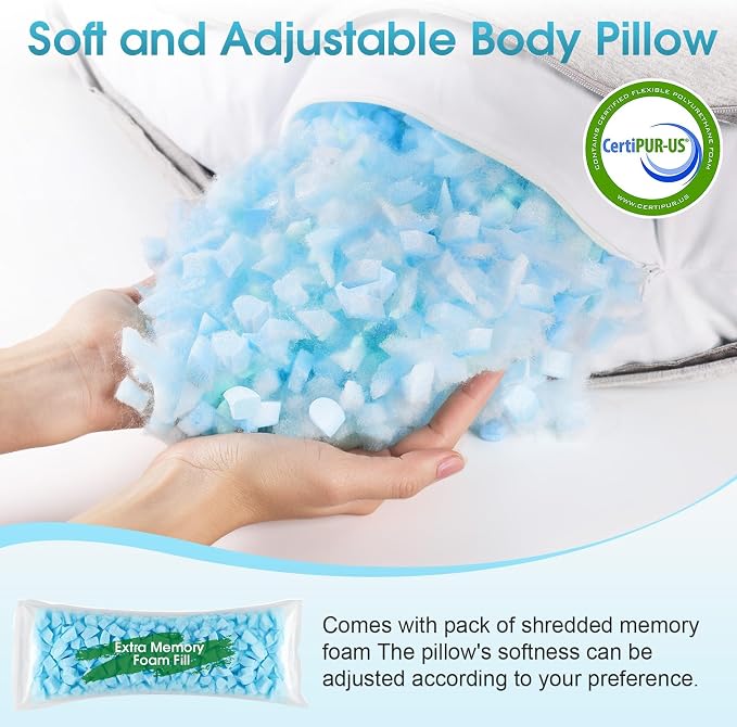TranquilRelax C Shaped Body Pillow - Image 4