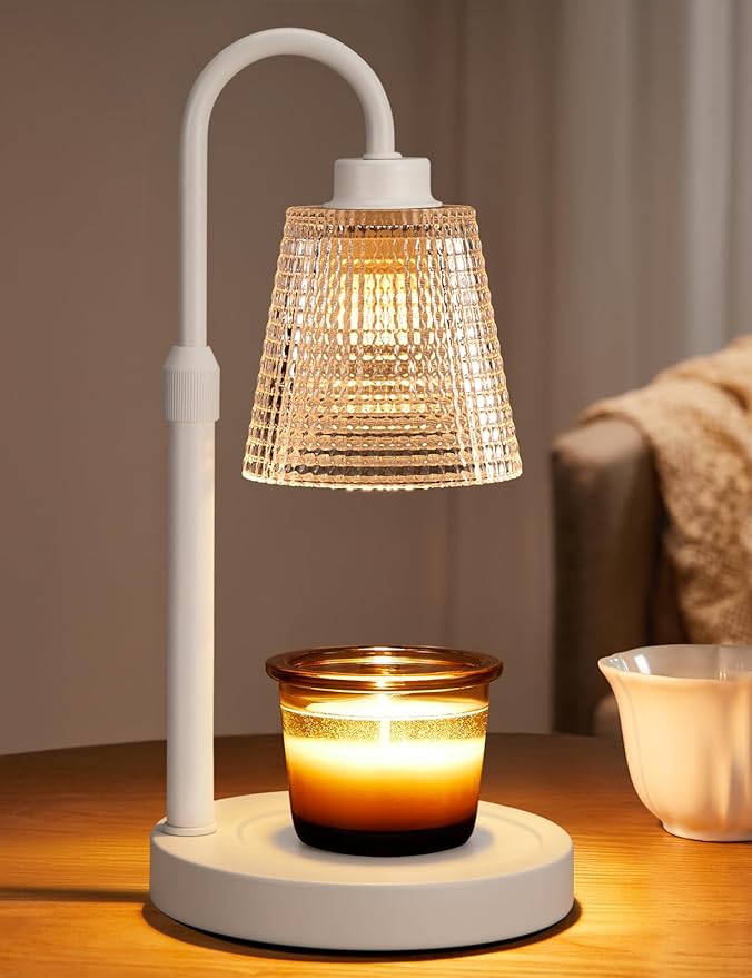 Innqoo White Candle Warmer Lamp by Innqoo