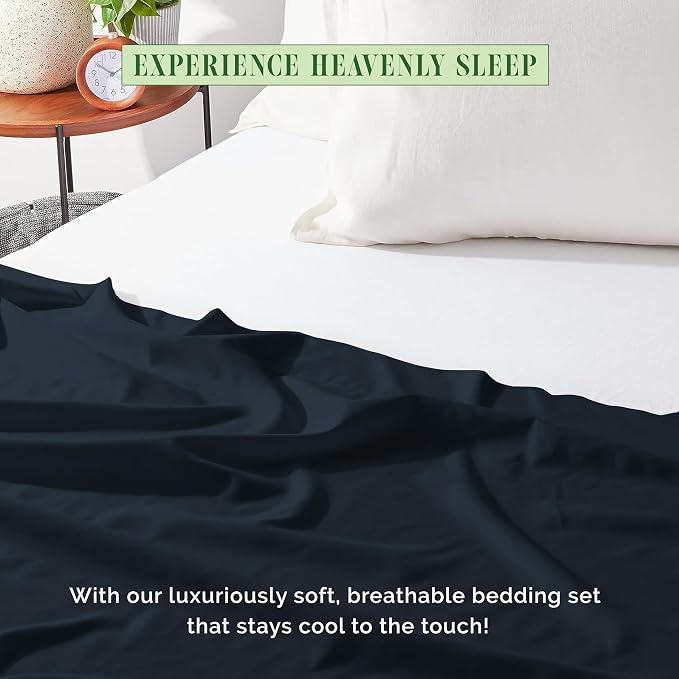 Elegant Comfort Premium Hotel Quality 1-Piece Flat Sheet, Luxury & Softest 1500 - Image 6