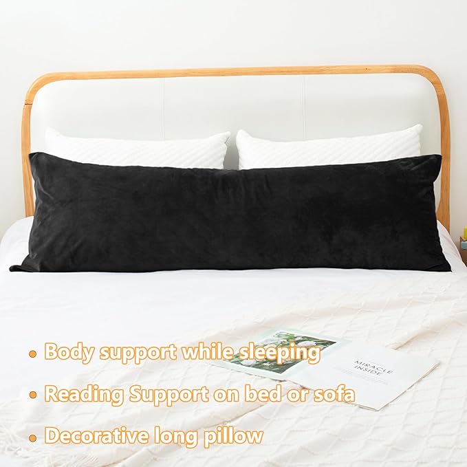 1 MIDDLE ONE Body Pillow, Memory Foam Body Pillows - Image 5