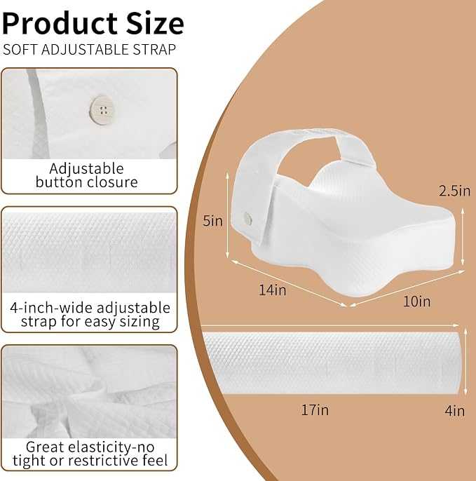 Pregnancy Knee Pillow for Side Sleepers - Image 4