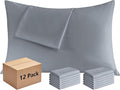 Pillowcases Queen 12 Pack, 20x30 Pillow Cases by Culve