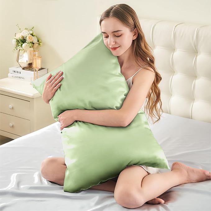 INFIIXSO Mulberry Silk Pillow Case King Size, Silk Pillowcase - Image 3