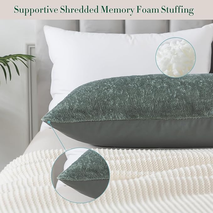 WhatsBedding Memory Foam Body Pillow - Image 4