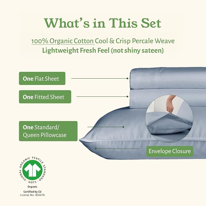 California Design Den Twin Size Sheets Set - Image 4
