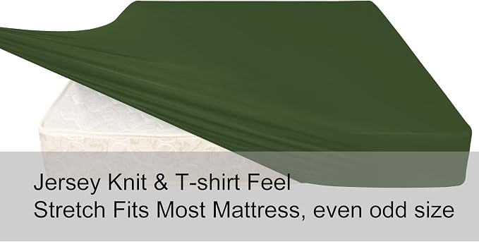 Soft Stretch Twin Fitted Sheet Only - Image 3