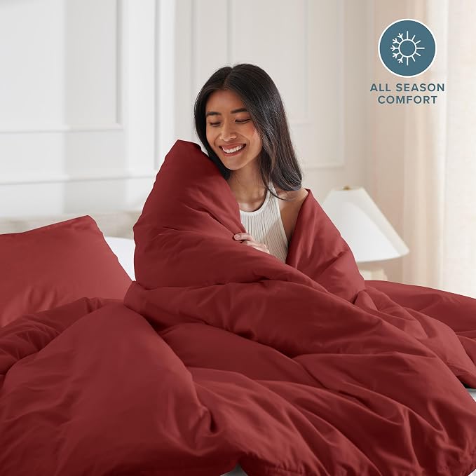Bare Home Bedding Duvet Cover King Size - Image 3