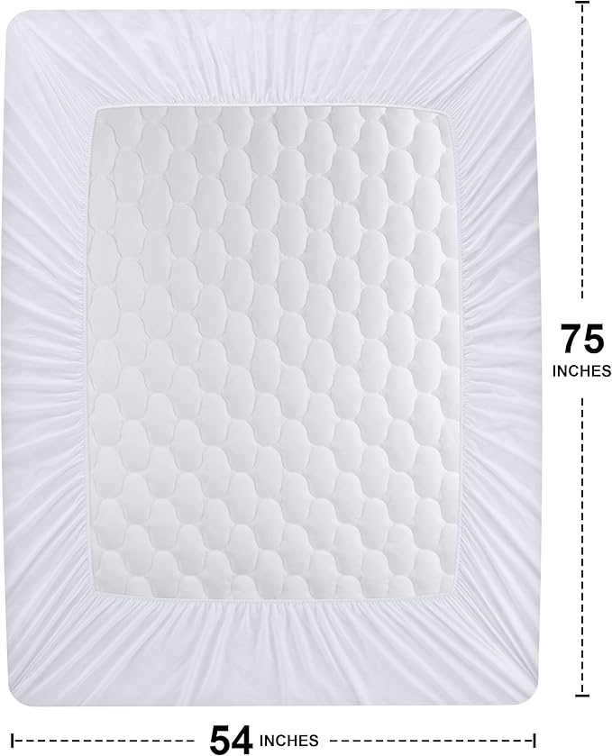 Utopia Bedding 2 Pack Waterproof Mattress Protector, Full Mattress Pad - Image 4