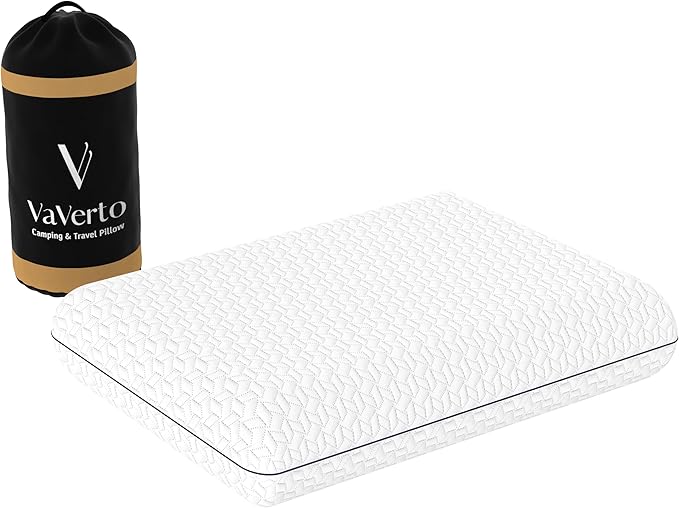 Vaverto Small Memory Foam Bed Pillow - Image 6