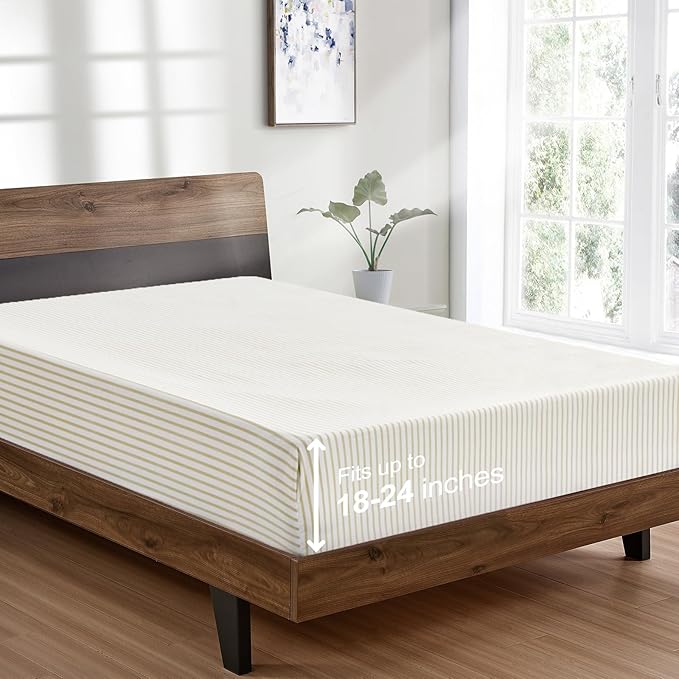 FreshCulture Queen Fitted Sheet Only by FreshCulture