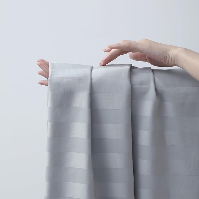 Cotton Twin Flat Sheet Only, 600 Thread Count 100% Egyptian Cotton Top Sheet - Image 4