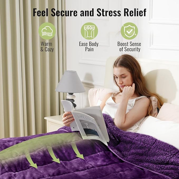 Uttermara Weighted Blanket for Adults, Double Size Heavy Blanket - Image 4