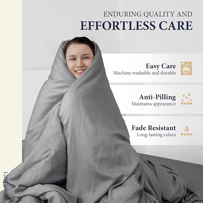 100% Egyptian Cotton King Size Sheets Set - Image 7