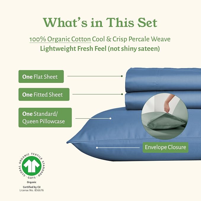 California Design Den Extra Long Twin Sheets Set - Image 4