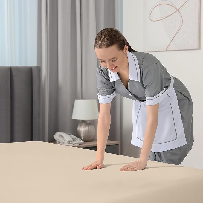 Royale Linens Extra Deep Pocket Twin Fitted Sheet Only - Image 8