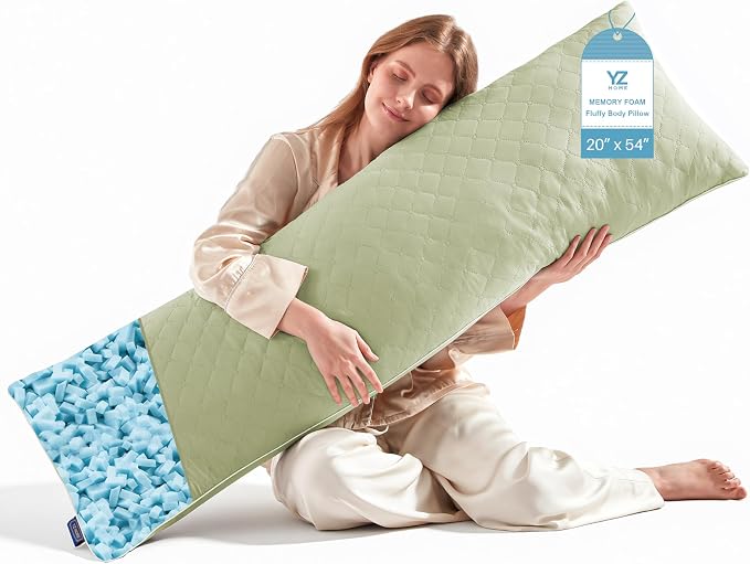 YZ HOME Long Body Pillow for Adults by YZHOME
