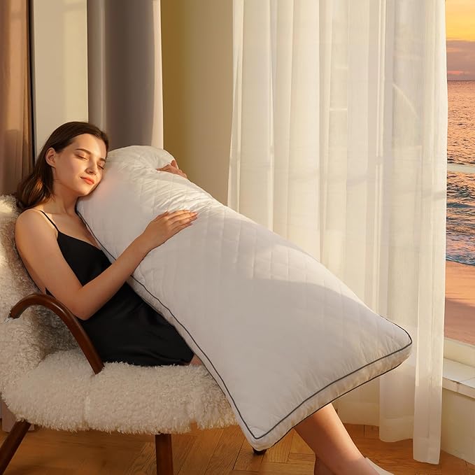 Ubauba Memory Foam Body Pillow, Full Large Body Pillows - Image 2