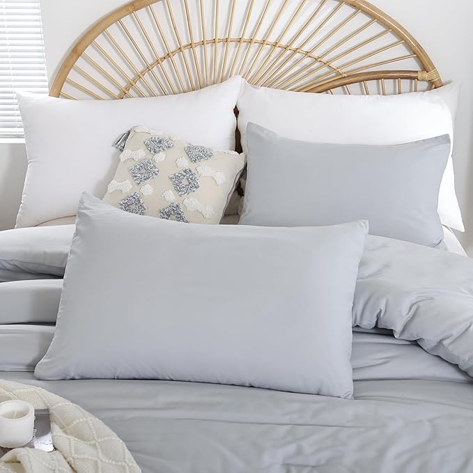 weigelia Grey Queen Comforter Sets - Image 3