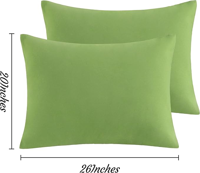 NTBAY Standard Pillow Cases Set of 2, 2 Pack Brushed Microfiber 20x26 Pillow - Image 6