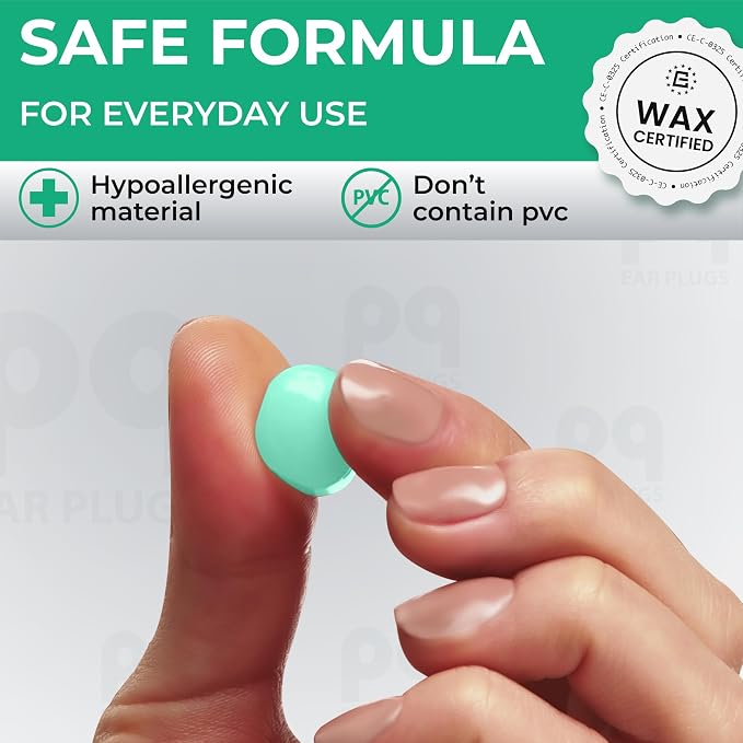 Peace&Quiet | PQ Wax Ear Plugs for Sleeping, Swimming - Image 7