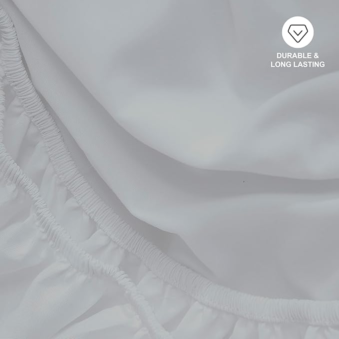 Hotella 100% Microfiber 39"x80" Twin XL Fitted Sheet Only, Hotel Quality Stay - Image 6