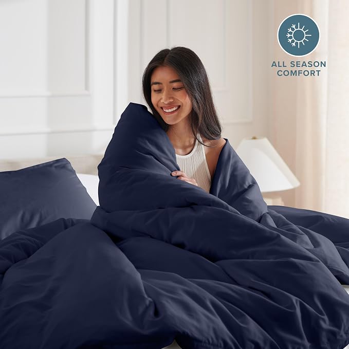 Bare Home Bedding Duvet Cover California King Size - Image 3