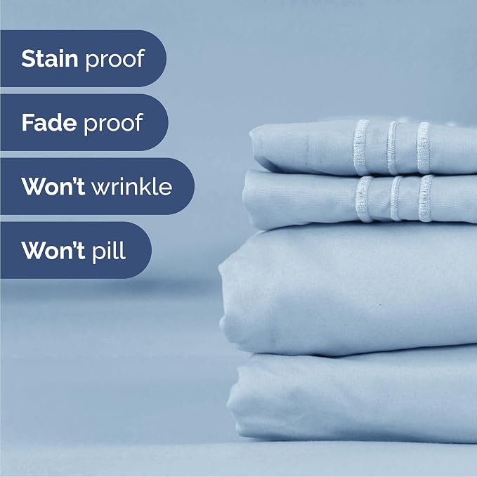 Cal King Size 4 Piece Sheet Set - Image 5