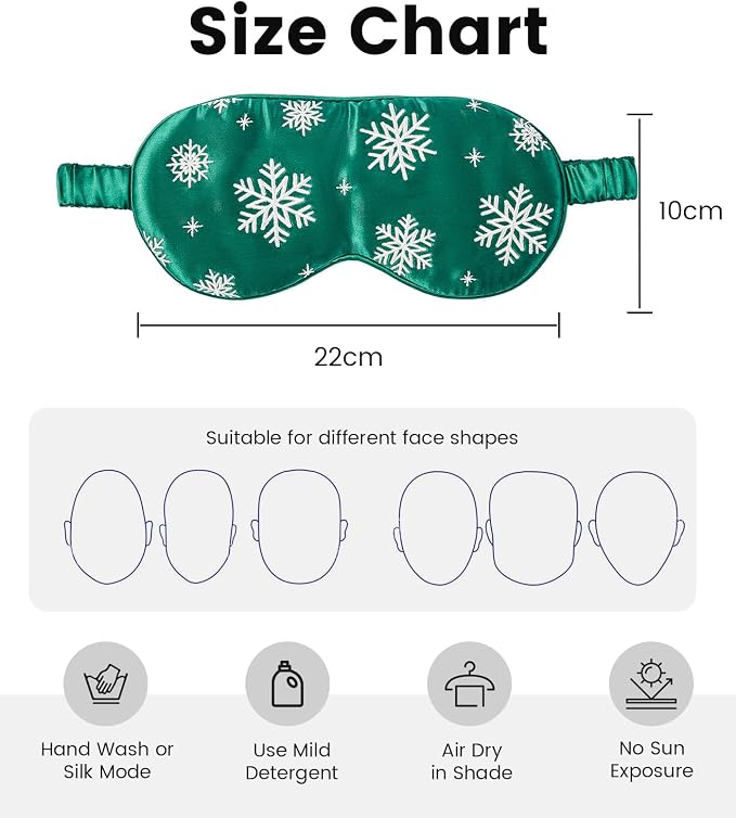 Formé & Found Luxury Silk Sleep Mask – 100% 6A Mulberry Silk, 22 Momme | - Image 4
