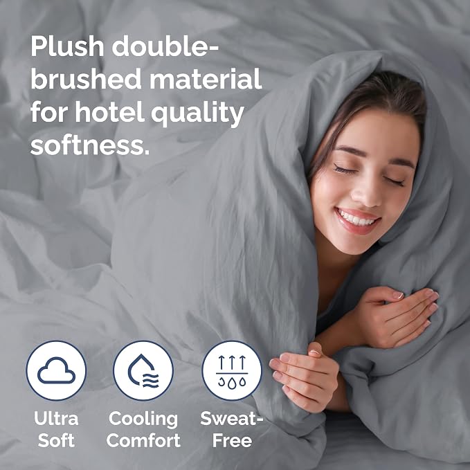 Duvet Cover Queen Size Set - Image 3