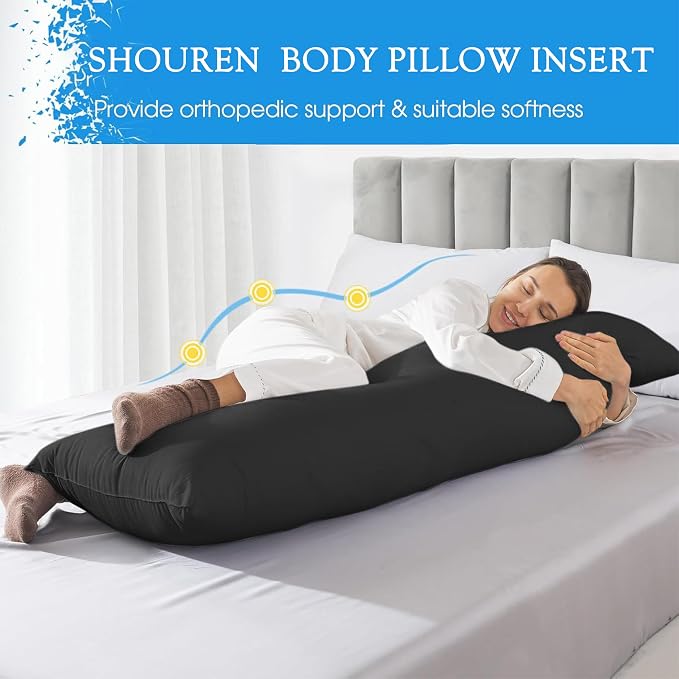 SHOUREN Cotton Body Pillow Insert - Image 3